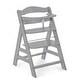 preview thumbnail 1 of 6, hauck Alpha+ Grow Along Adjustable Boosted Wooden Highchair, Beechwood, Grey - 16.5