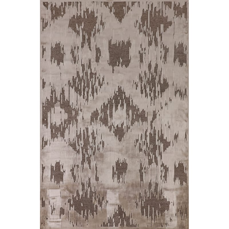 Art & Craft Turkish Area Rug Machine Made Abstract Carpet - 5'3" x 7'6"