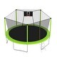 preview thumbnail 1 of 7, Trampoline with Basketball Hoop and Net, Outdoor Recreational Trampolines Kids