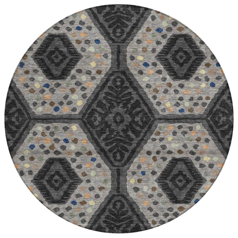 Machine Washable Indoor/ Outdoor Global Nipsey Chantille Rug