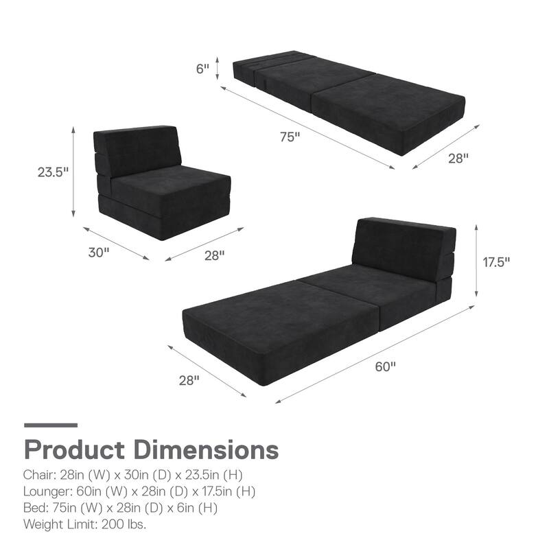 The Novogratz Flower Modular Chair