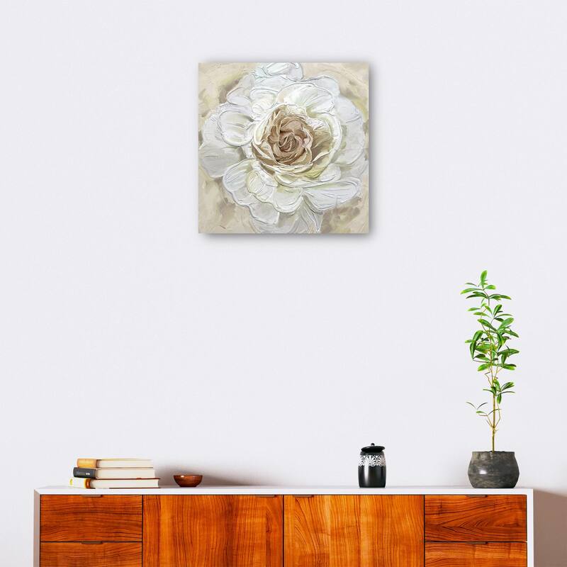 Radiant Rose Gold By Studio Arts Canvas Art Print