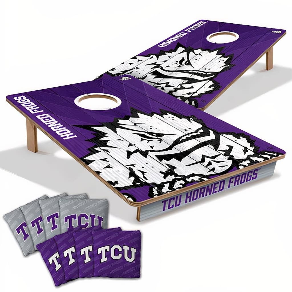 TCU Horned Frogs NCAA Tailgate Cornhole Board Set