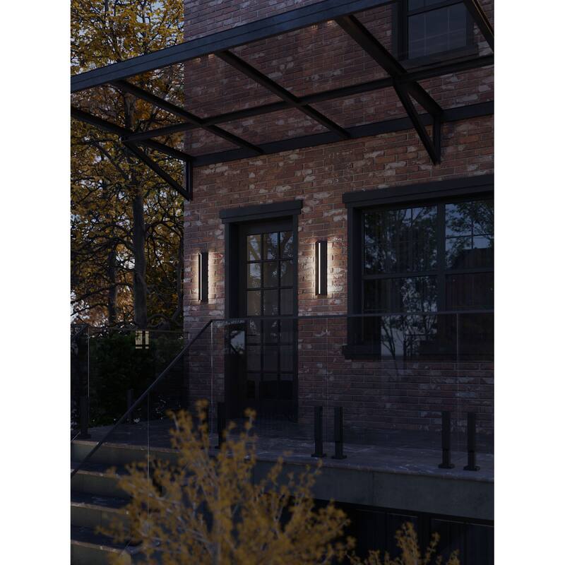 AFX RYNW0624LAJUD Ryan 24" Tall Outdoor Wall Sconce