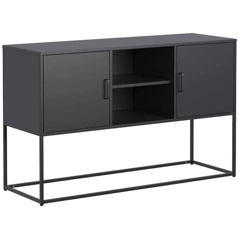 Modern Sideboard Buffet with Plenty of Storage Space - Anti-tilt mechanism, Elegant handles, Silent magnetic closure