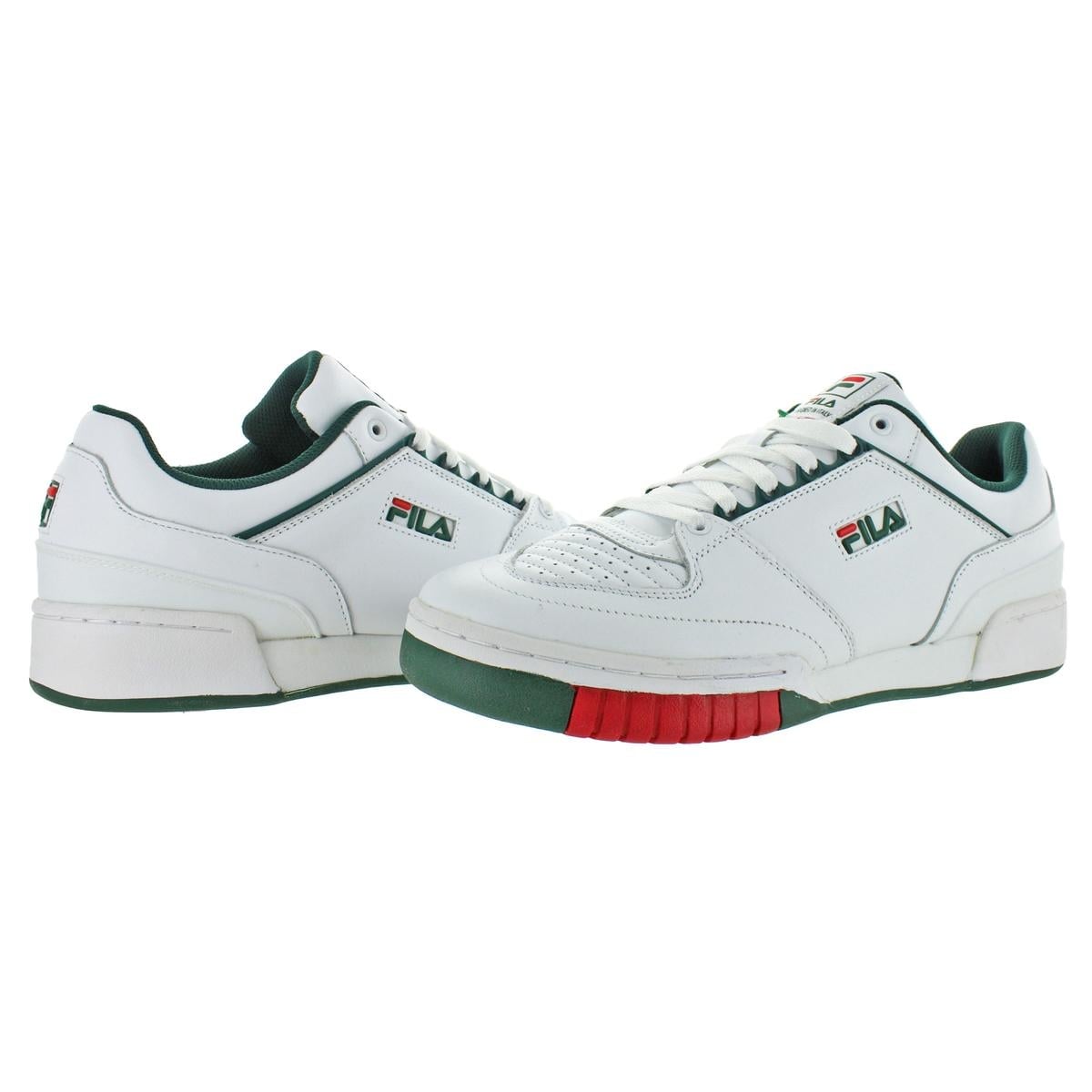 fila black leather shoes