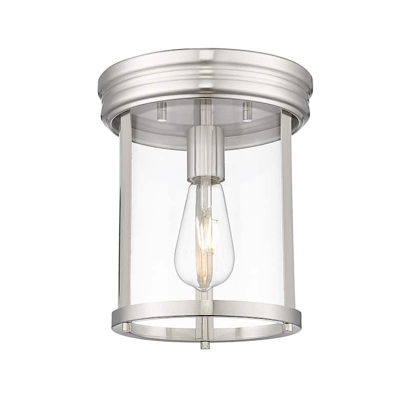 Z-Lite 742F9 Thayer 10" Wide Flush Mount Ceiling Fixture