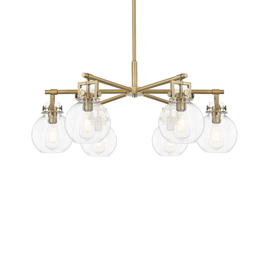Innovations Lighting 411-6CR-16-26 Newton Sphere Chandelier Newton