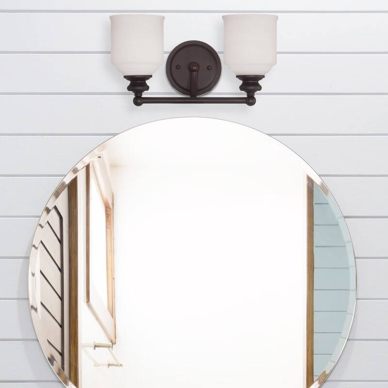 Savoy House Melrose 2 Light 15" Wide Bathroom Vanity Light