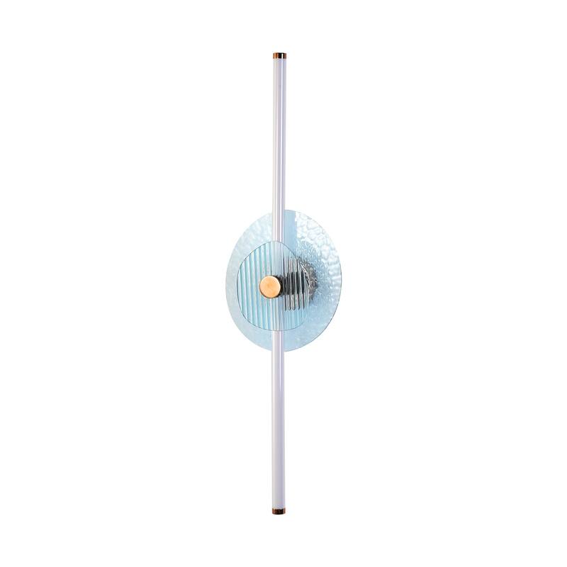 Golden Lighting 3882-39-RG BL Colorella 2 Light 5" Wide Bath Bar