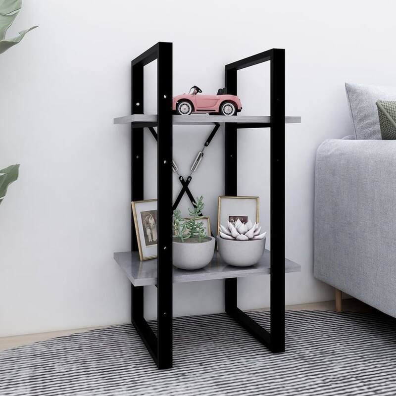 vidaXL Bookshelf Book Cabinet Shelving Unit for Living Room Engineered Wood