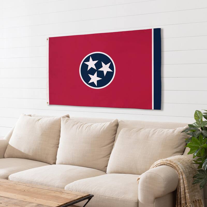 State of Tennessee Double Sided Flag w/ 2 Grommets, 3'x5'