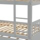 preview thumbnail 30 of 54, Full Size Bunk Bed with Ladder and Safety Rails