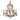 Antique 5-light Candle-style Wood Chandelier
