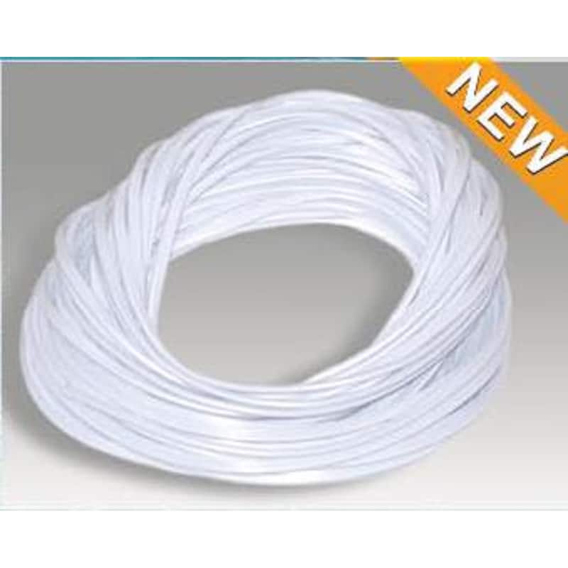 120-FT White Foot Roll Swimming Pool and Spa Bead Lock Accessory - 120'