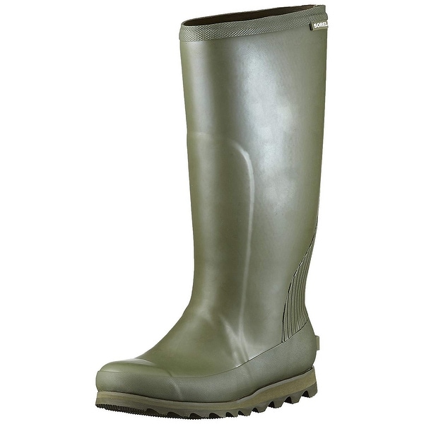 sorel black rain boots