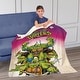 preview thumbnail 32 of 46, Nickelodeon Teenage Mutant Ninja Turtles Silk Touch Sherpa Throw Blanket