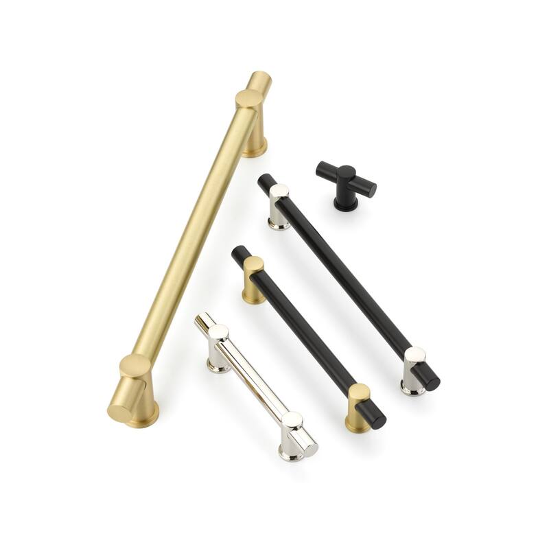 Schaub and Company Fonce 8" Center to Center Modern Euro Bar Style