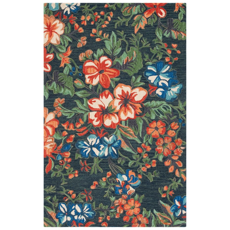 SAFAVIEH Handmade Jardin Engeline Country Wool Rug