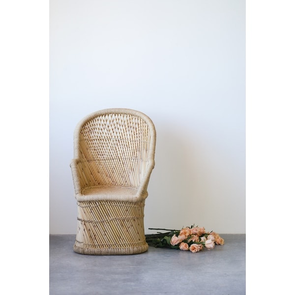 Handwoven Bamboo Rope Chair On Sale Bed Bath Beyond 34856950