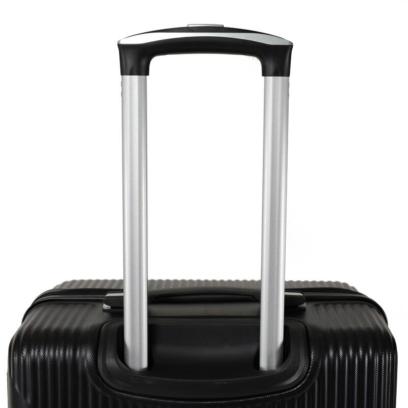 Luggage Sets 3 Piece, Modern ABS Carry On Hardshell Lightweight Durable Suitcase with TSA Lock and Spinner 8 Wheels & Bag