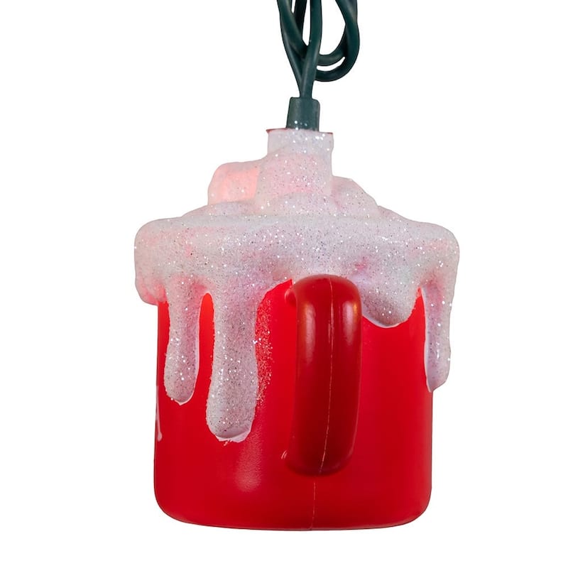 Kurt Adler 9-Foot UL 10-Light "Hot Cocoa" Light Set