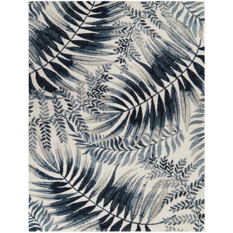 Baumann Tropical Botanical Area Rug