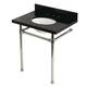 Option Black Granite / Polished Nickel