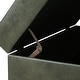 preview thumbnail 36 of 49, Adeco Faux Leather Storage Ottoman for Living Room