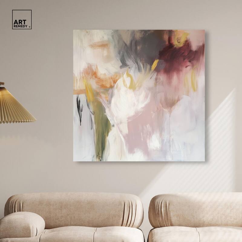 Painterly Energy Canvas by Art Remedy, Gallery Wrapped