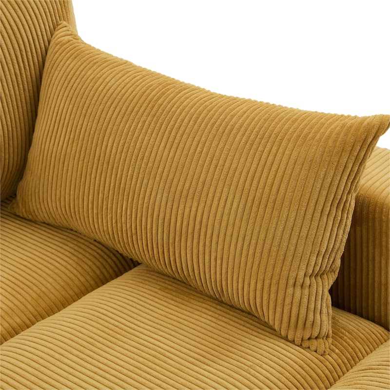 Left and Right Sectional Sofa Set Chaise Lounge Sofa Chair