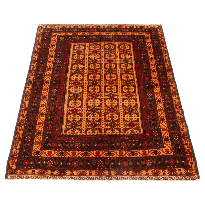 Teimani Beige Rug 4'6" x 6'11" - 4'6 x 6'11