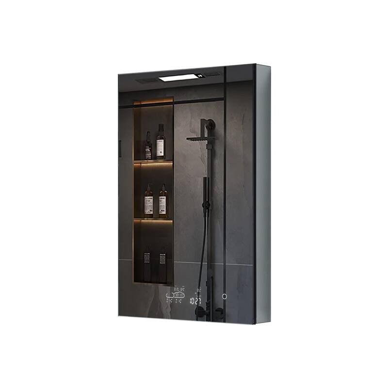 Savera 30 in. Surface-Mount LED Mirror Medicine Cabinet with Defogger