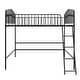 preview thumbnail 10 of 27, The Novogratz Bushwick Metal Loft Bed