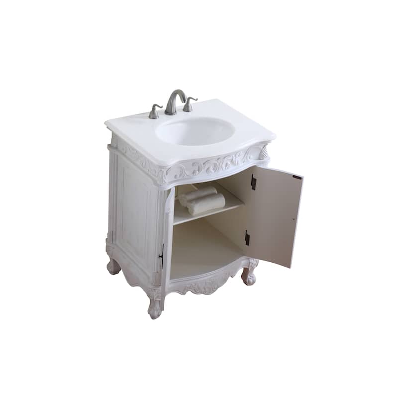 Traditional Single Bathroom Vanity Sink