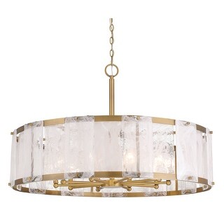 Minka Lavery 3638 Veil 10 Light 36" Wide Multi Light Pendant with