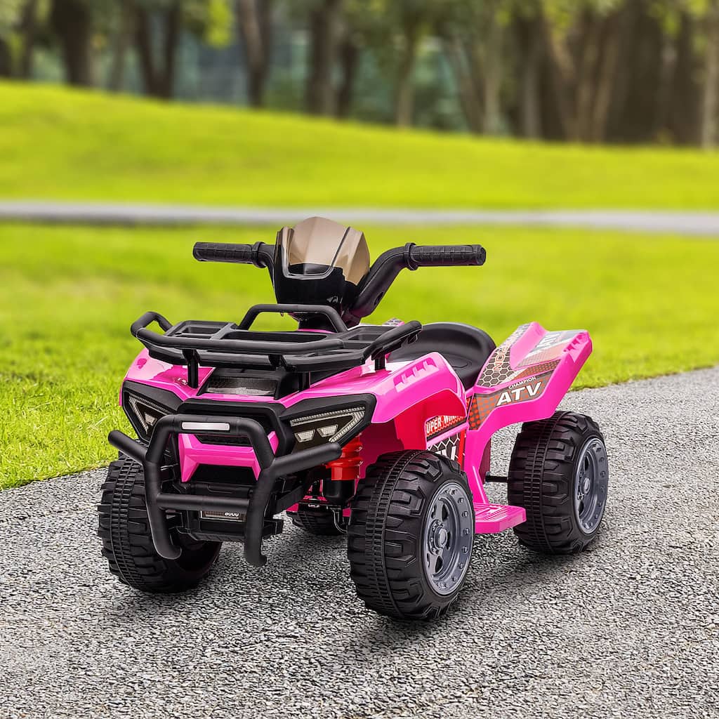 Four-Wheel Beach Car with Music, Electric Off-Road Toy with Wear-Resistant Tires, Ride on Electric Vehicles for Kids