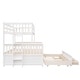 preview thumbnail 11 of 58, Twin-Over-Full Bunk Bed with Twin size Trundle and Drawers