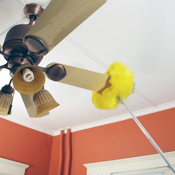 Extra Long Ceiling Fan Duster Wrap Around Cleaning Brush Extra Long Ceiling Fan Duster