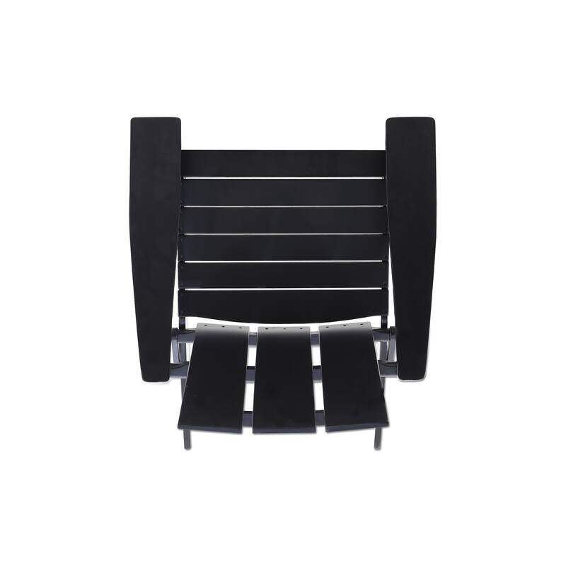 FOLDABLE ADIRONDACK CHAIR with Durable Wooden Frame, Perfect for Indoor and Outdoor