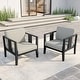 preview thumbnail 88 of 195, Outdoor Teak Solid Wood Patio Furniture Set Loveseat Armchair Table Collection