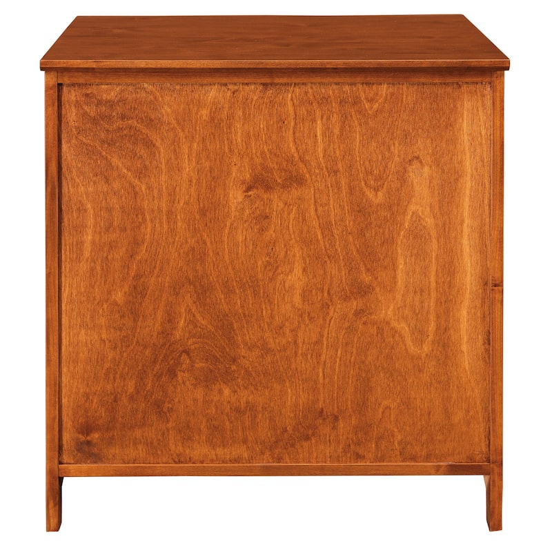 Arch+Haven Solid Wood 2 Door Cabinet