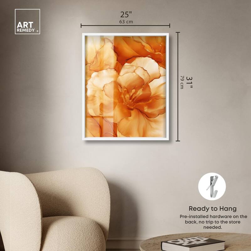 Sunlit Bloom I Shadowbox by Art Remedy
