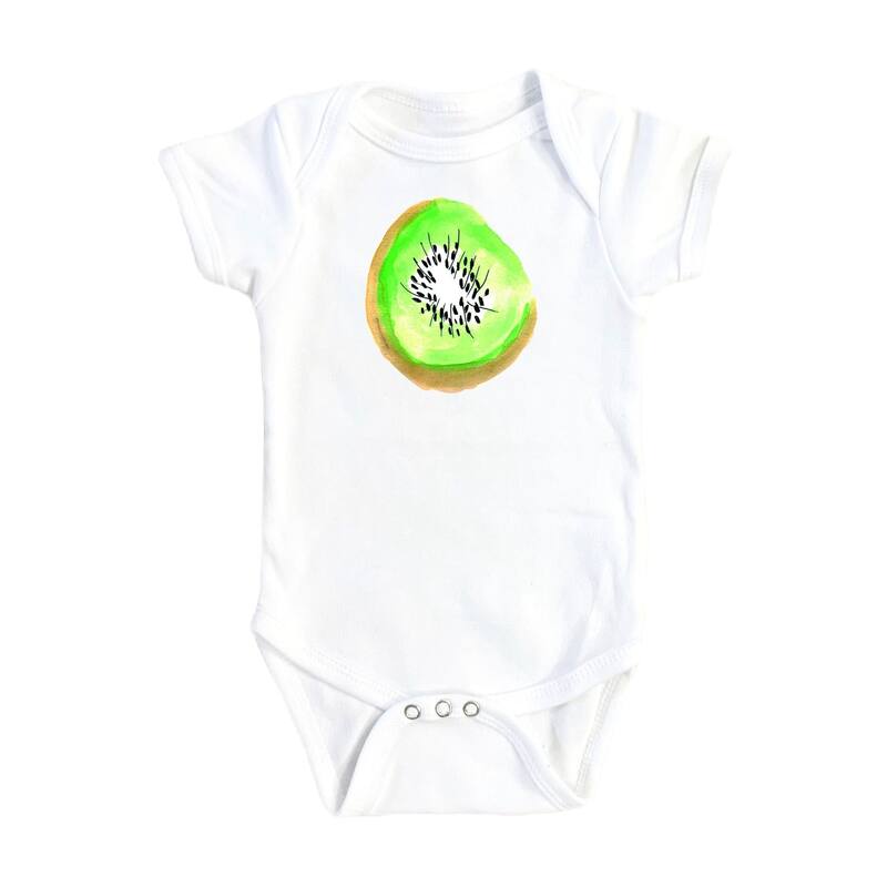 Kiwi Alone - Baby Boy Girl Clothes Infant Bodysuit Funny Cute Newborn - Natural - 0-3M