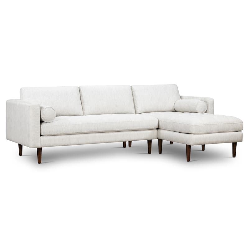 Poly & Bark Napa 104.5" Fabric Right Sectional Sofa