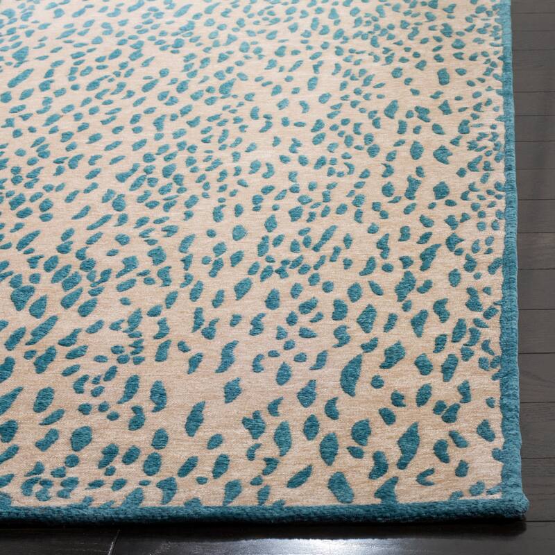 SAFAVIEH Handmade Marbella Goril Modern Polyester Rug