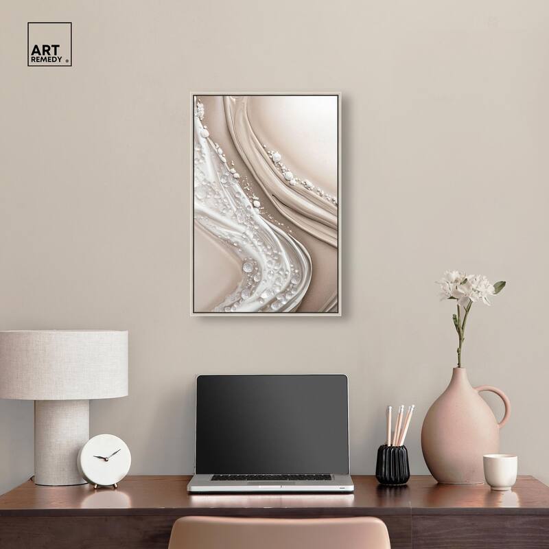 Viscous Veils I Canvas by Art Remedy