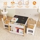 preview thumbnail 5 of 5, Kids Table and Chair Set White
