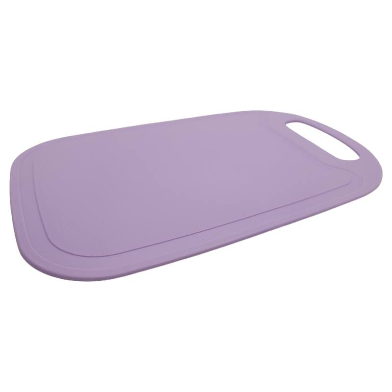 Handy Housewares 10.5" x 6.5" Pastel Color Mini Bar Cutting Board with Handle