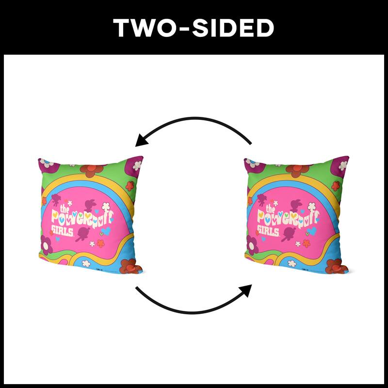 Warner Brothers Powerpuff Girls Throw Pillow